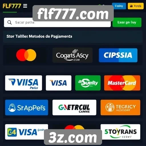 Avaliação dos métodos de pagamento disponíveis no site